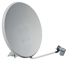 75 cm offset satellite dish image
