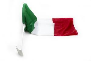 Italy Italia Heavy Duty Car Stick Flag 12