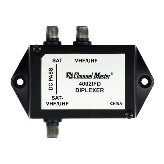 Channel Master 4002IFD low loss diplexer image