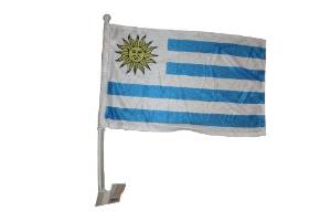 Uruguay Heavy Duty Car Stick Flag 12