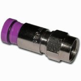 Belden Snap n' Seal RG6Q compression connectors (50 pcs) image