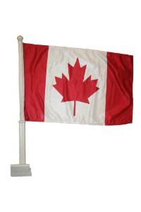 Canada Heavy Duty Car Stick Flag 12