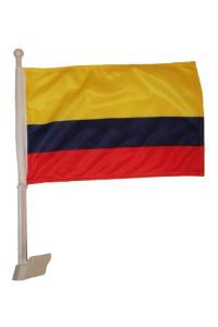 Colombia Heavy Duty Car Stick Flag 12