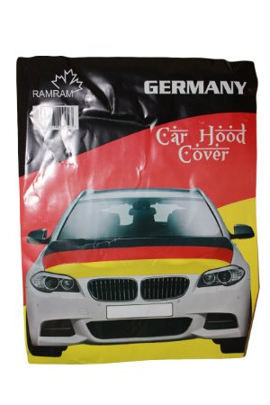 Germany Deutschland Country Flag car hood cover image
