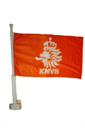 Holland KNVB Heavy Duty Car Stick Flag 12