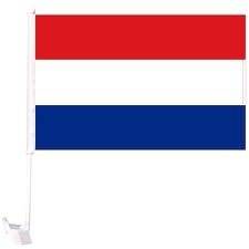 Netherlands Heavy Duty Car Stick Flag 12