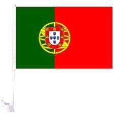 Portugal Heavy Duty Car Stick Flag 12